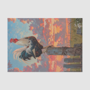 Papier Mousseline Rooster Lyfe6