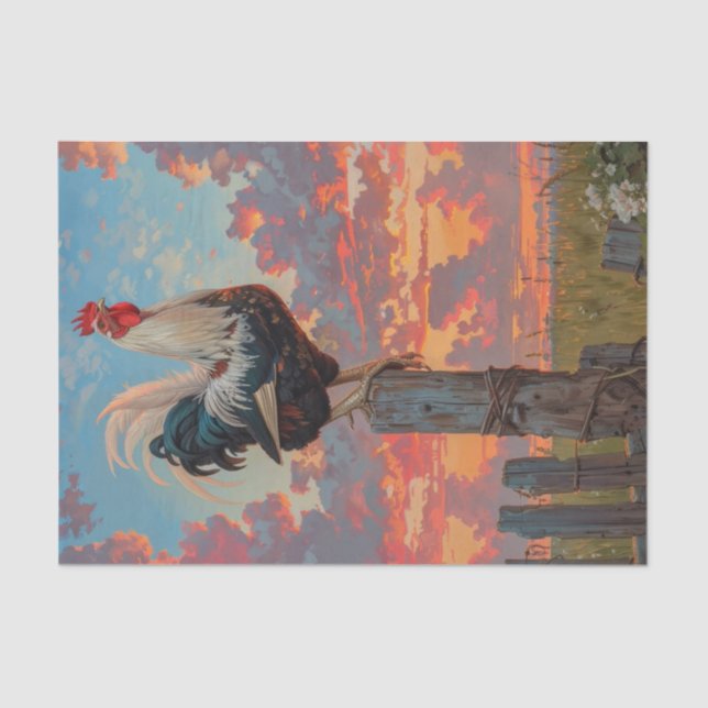 Papier Mousseline Rooster Lyfe6 (Recto)