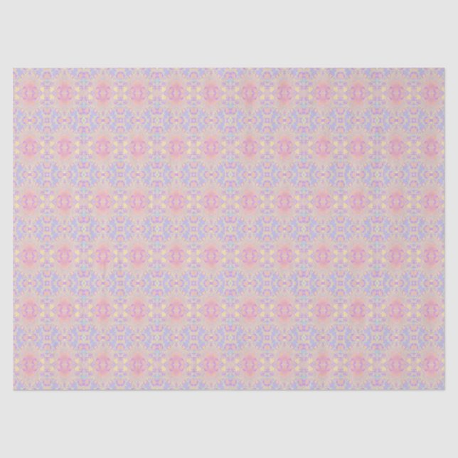 Papier Mousseline rose (Recto)