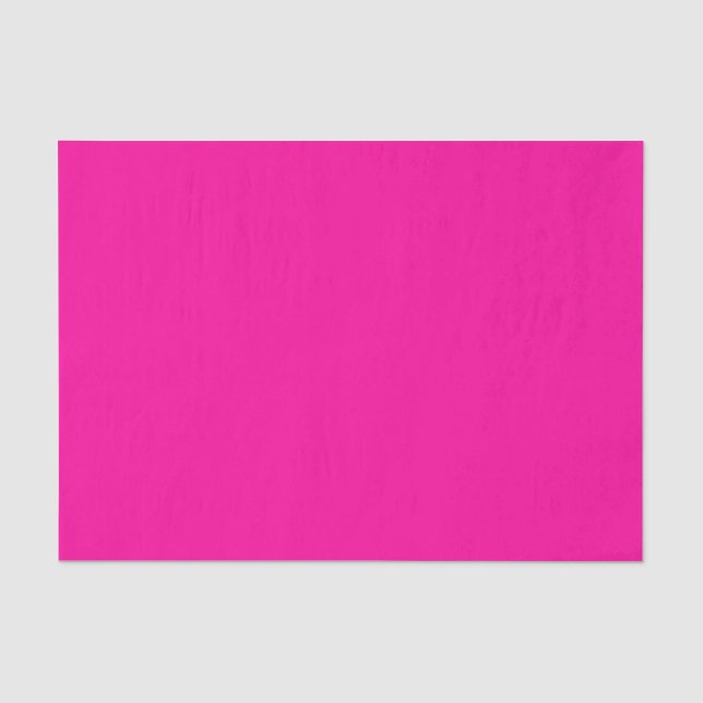 Papier Mousseline Rose chaud solide (Recto)
