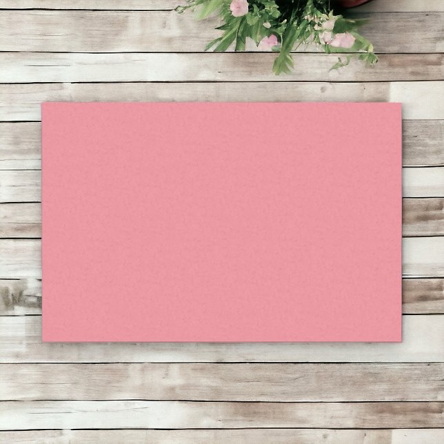 Papier Mousseline Rosé Chaud Solide Simple Élégant (Romantic Pink Solid Color tissue paper. Great for gifts and crafting.)