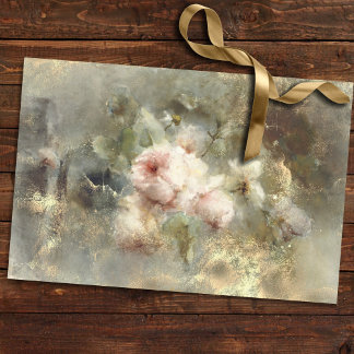 Papier Mousseline Rose désorganisé | Vider la page de découpage des