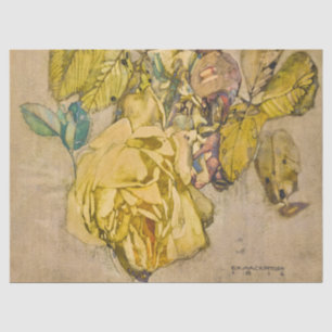 Papier Mousseline Rose d'hiver par Charles Rennie Mackintosh