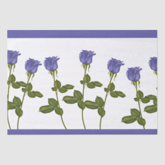 Papier Mousseline Rose d'Indigo