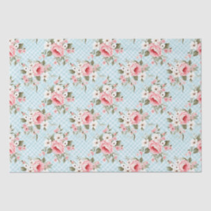 Papier Mousseline Rose doux et chic