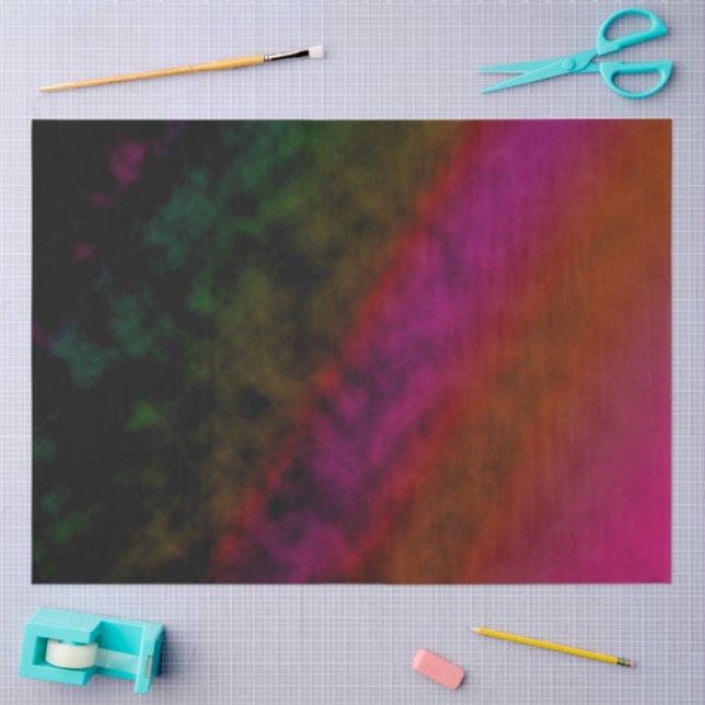 Papier Mousseline Rose Ember Fade (Artisanat)