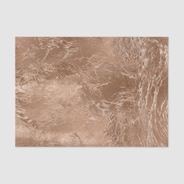 Papier Mousseline Rose Gold Chic Glamour  (Recto)