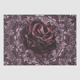 Papier Mousseline Rose Mandala