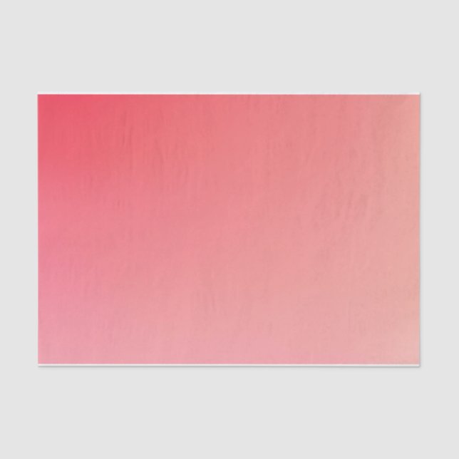 Papier Mousseline Rose pâle, corail (Recto)