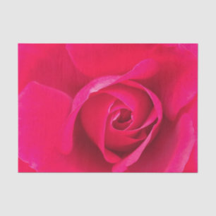 Papier Mousseline Rose rouge romantique v2