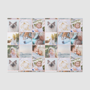 Papier Mousseline Rose Votre collection de grille personnalisée de