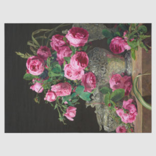 Papier Mousseline Roses par Ferdinand Georg Waldmuller