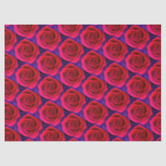 Papier Mousseline Roses roses roses roses roses rouges modernes