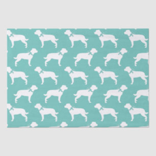 Papier Mousseline Rottweiler Chien Puppy Rottie