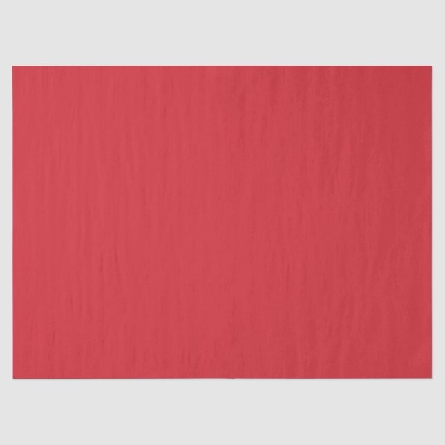 Papier Mousseline rouge Amaranthe (couleur solide)  (Recto)
