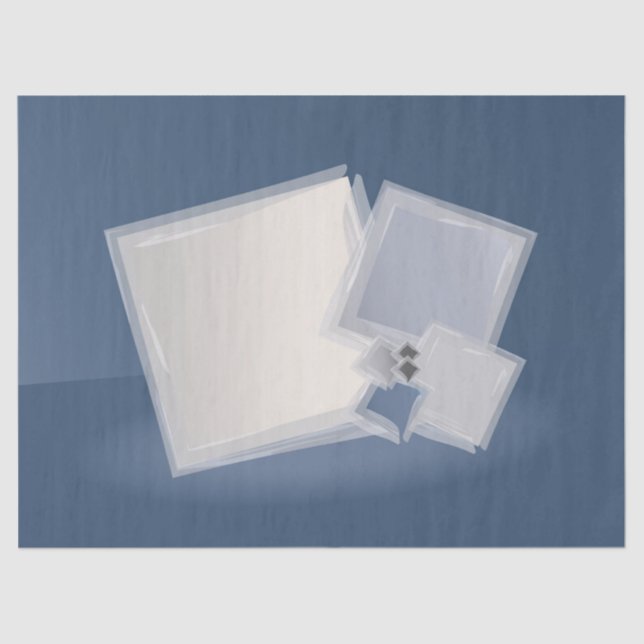 Papier Mousseline Roulement des carrés Fibonacci (Recto)