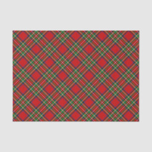 Papier Mousseline Royal Stewart Tartan