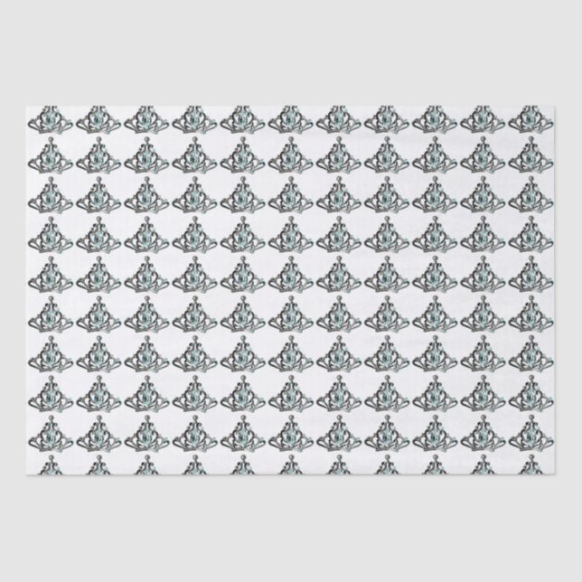 Papier Mousseline "Royal Tiaras" (Recto)