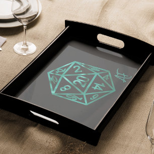 Papier Mousseline RPG Crit AF   Émeraude Imaginaire Table Gamer Dice