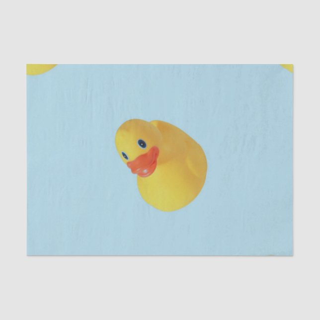 Papier Mousseline Rubber Ducky (Recto)