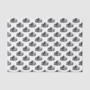 Papier Mousseline Ruche et abeilles #1 Heraldique Vintage