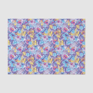 Papier Mousseline Rue Sésame  Motif de danse Super