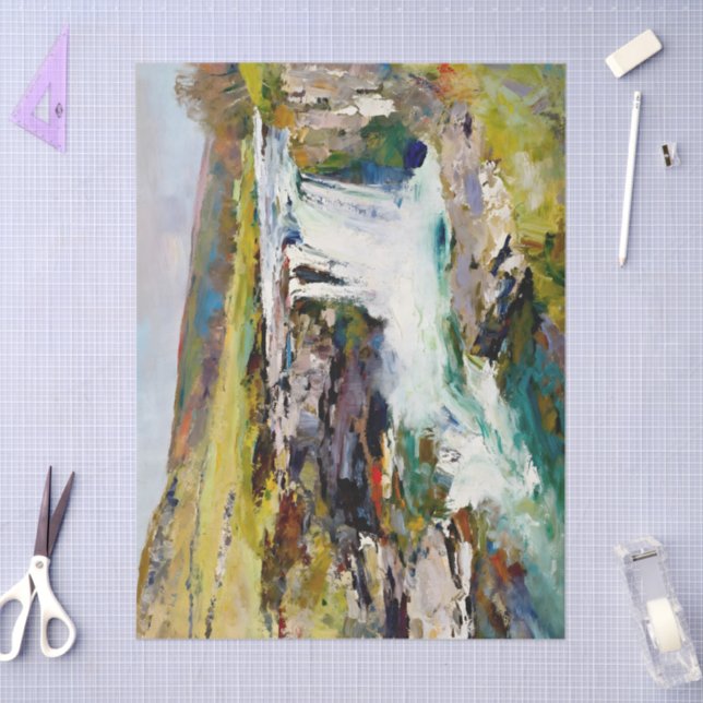 Papier Mousseline "Rush of the Dales" - Un paysage du Yorkshire (Artisanat)