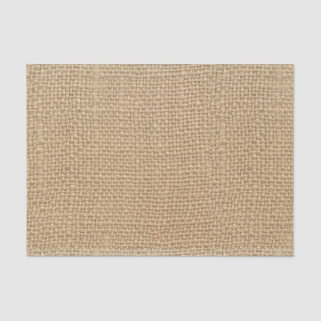 Papier Mousseline Rustic Burlap Vintage Arrière - plan Brown (Recto)
