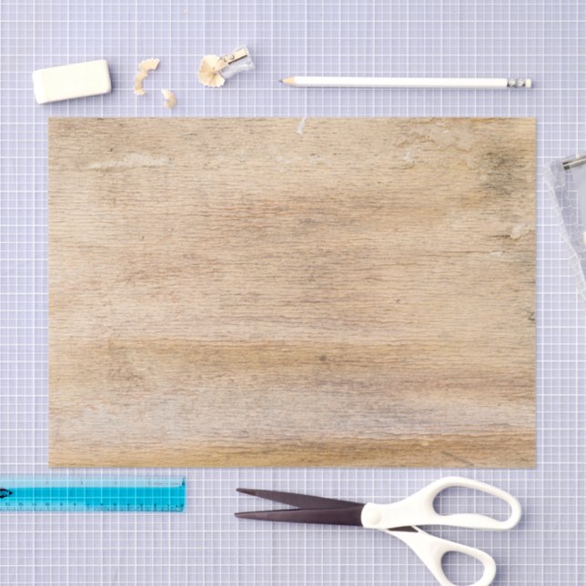 Papier Mousseline Rustique Bois Ouest Pays Cowboy Folk Noël (Artisanat)