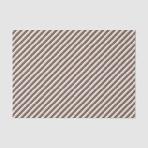 Papier Mousseline Rustique Élégant rayures Clair rose Brown Vert fon