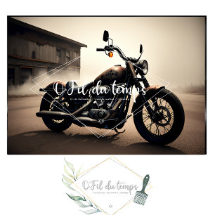 Papier Mousseline Rusty old bike v4 post-apocallyptic Tissue paper