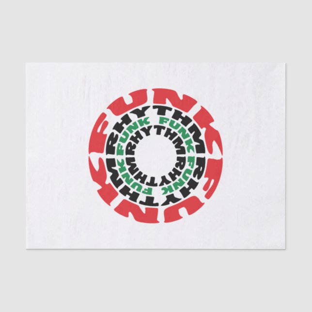Papier Mousseline Rythme funk Funk Rhythme funk (Recto)