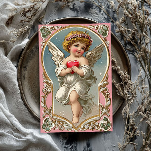Papier Mousseline Saint-Ange victorien vintage Saint-Valentin