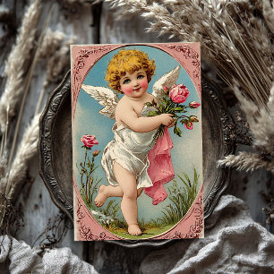 Papier Mousseline Saint-Ange victorien vintage Saint-Valentin
