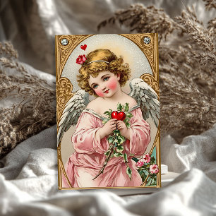Papier Mousseline Saint-Ange victorien vintage Saint-Valentin