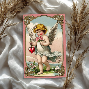 Papier Mousseline Saint-Ange victorien vintage Saint-Valentin