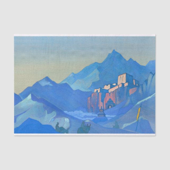 Papier Mousseline Saint-Esprit par Nicholas Roerich (Recto)