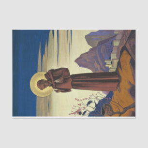 Papier Mousseline Saint François d'Assise (Saint chrétien)