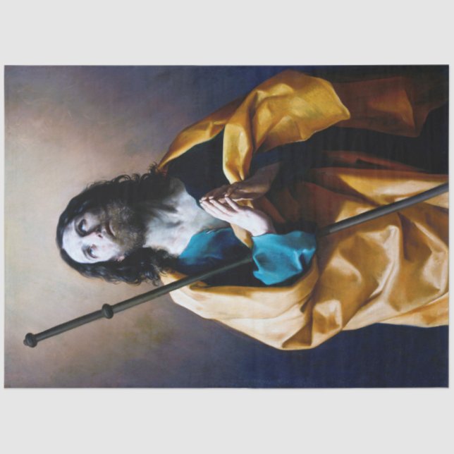 Papier Mousseline Saint Jacques le Grand, Guido Reni (Recto)