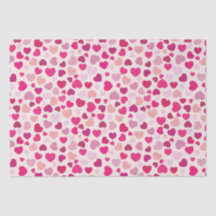 Saint Valentin Coeurs roses avec blanc