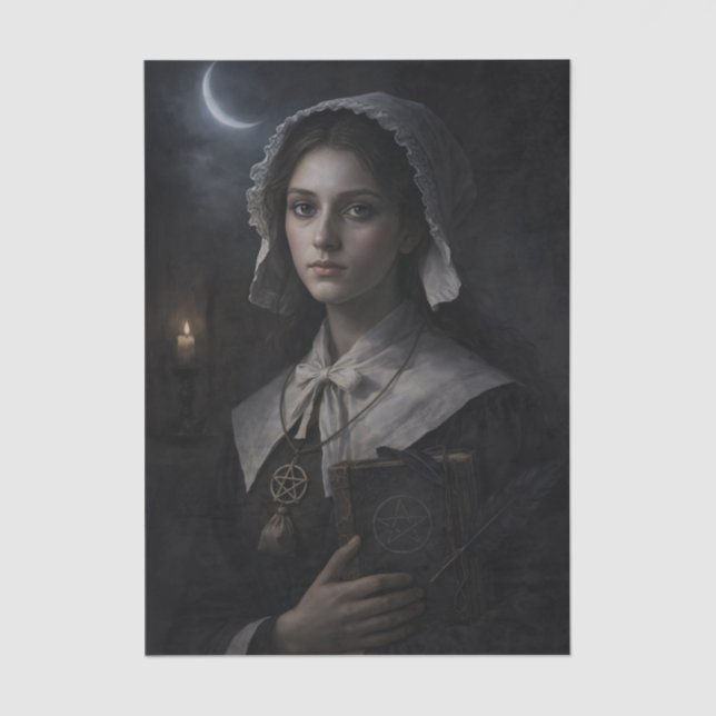 Papier Mousseline Salem Witch  (Recto)