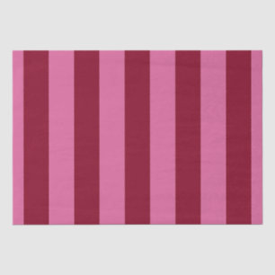 Papier Mousseline Salsa Flamingo Rayure Rose