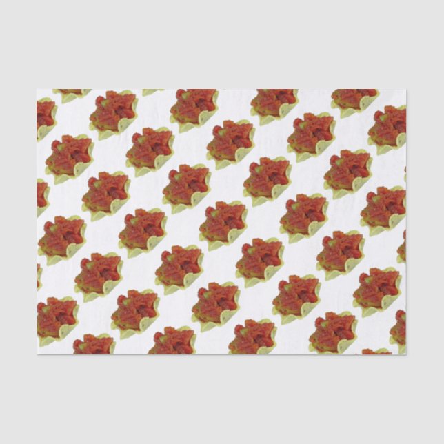 Papier Mousseline Salsa maison (Recto)