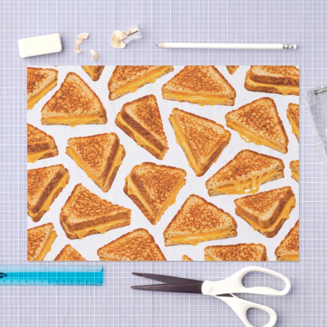 Papier Mousseline Sandwich au fromage grillé (Artisanat)