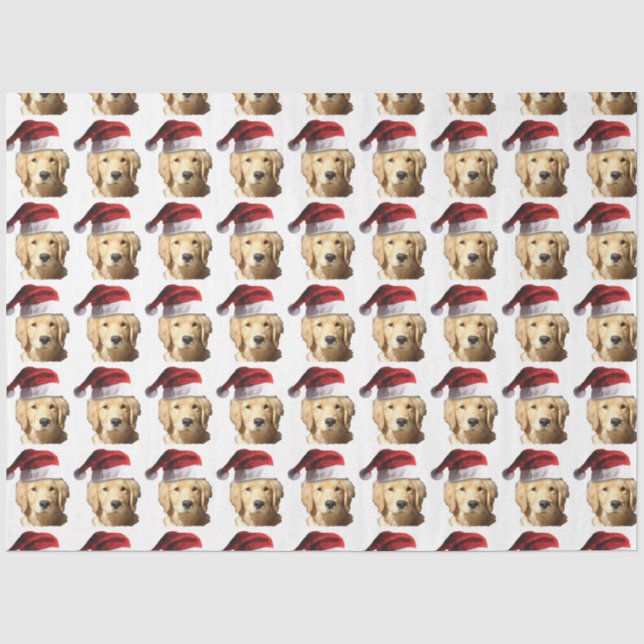 Papier Mousseline Santa Claus (Recto)