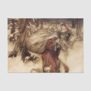 Papier Mousseline « Santa Claus » par Arthur Rackham