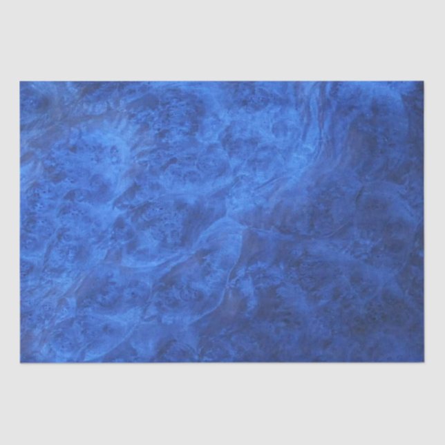 Papier Mousseline Sapphire Blue Velvet (Recto)