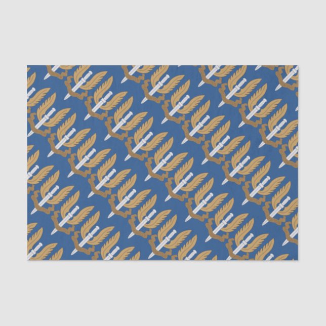 Papier Mousseline SAS britannique (Recto)