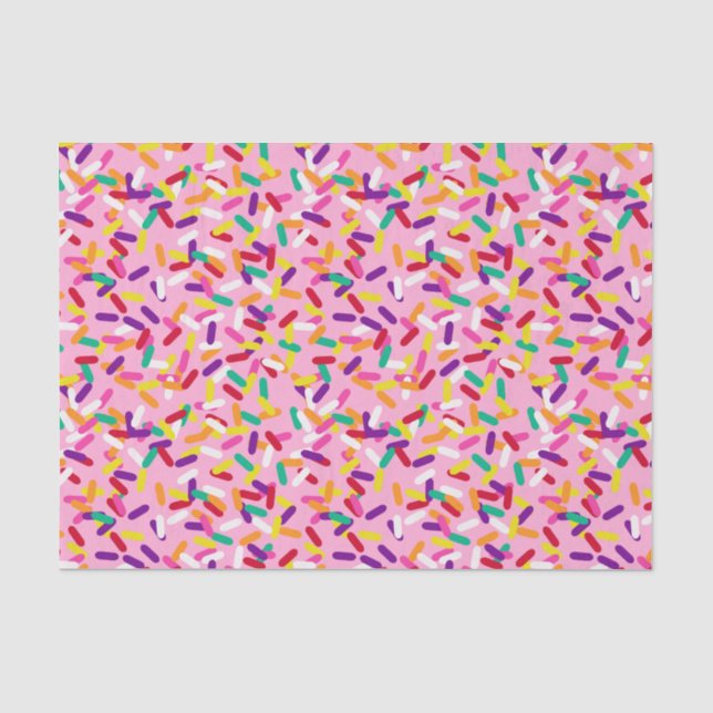 Papier Mousseline Saupoudrer de fraises (Recto)