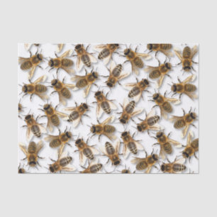 Papier Mousseline Sauvez l'abeille ! Sauvez le monde ! Vivent la